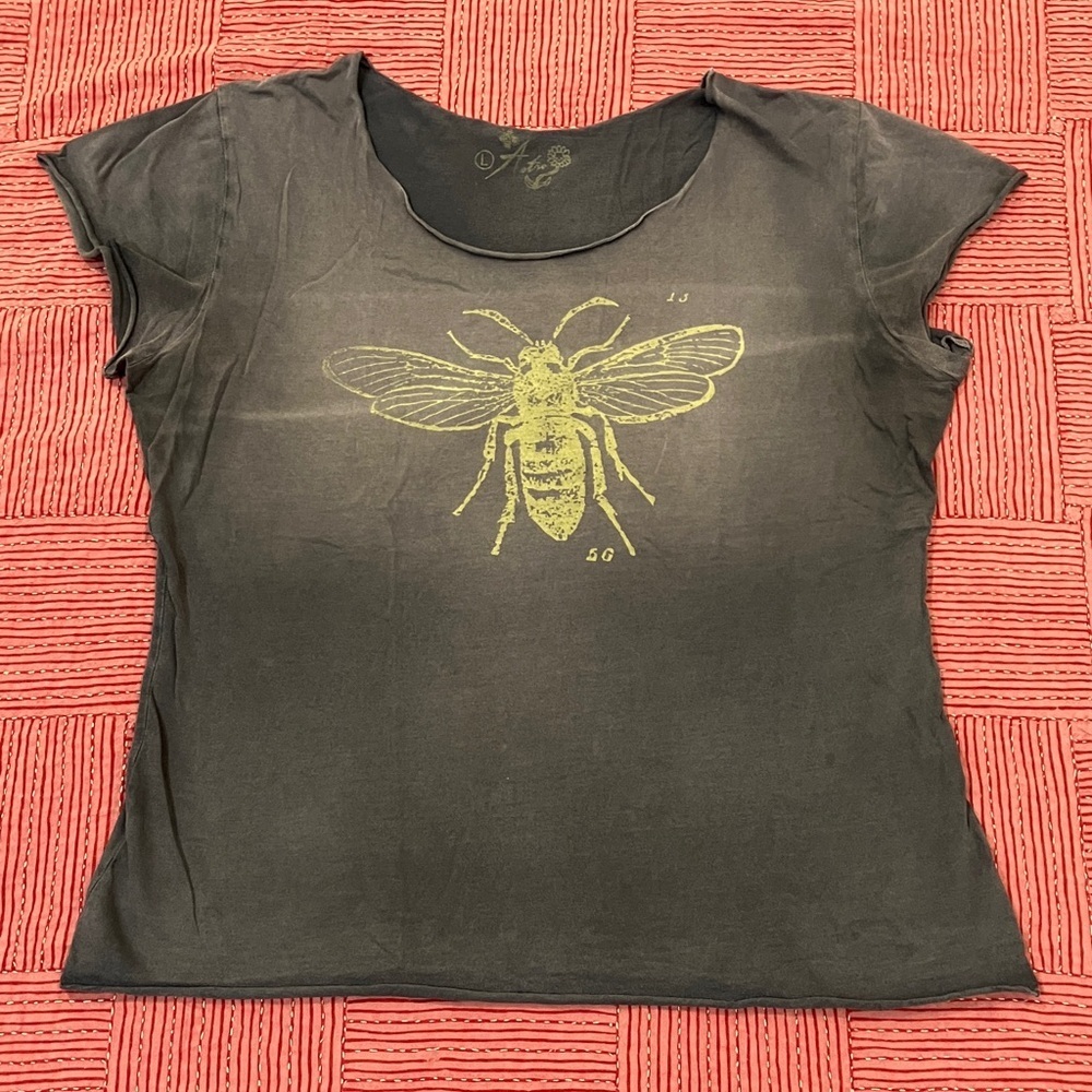 Women's large Bee Graphic Tee